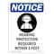 Signmission OSHA Sign, Hearing Protection With, 5in X 3.5in Decal, 3.5" W, 5" H, Portrait, OS-NS-D-35-V-13418 OS-NS-D-35-V-13418 - alternate 1